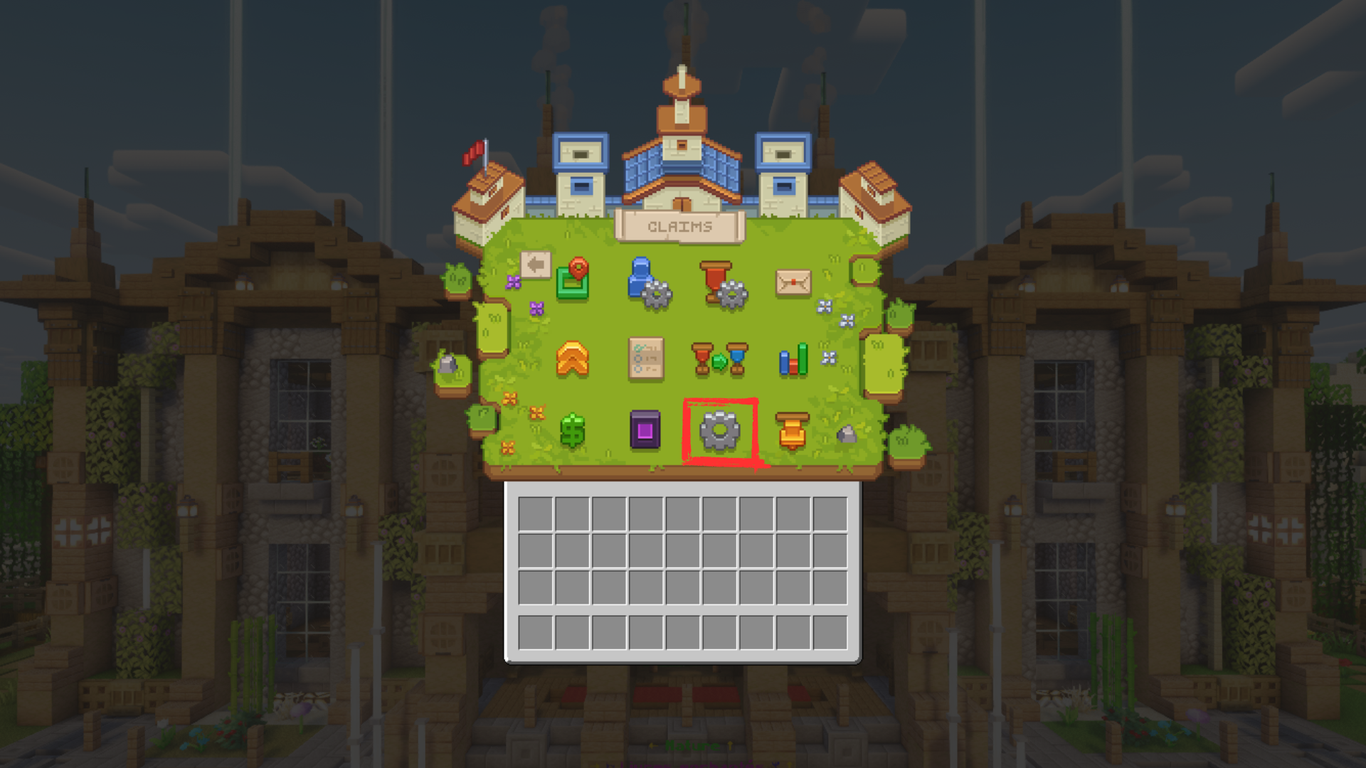 Menu paramètres divers